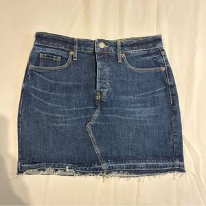 Old Navy Blue Denim Mini Skirt- size 4